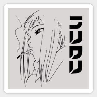 FLCL  - Never Knows Best Sticker